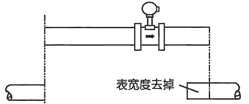 dn200蒸汽流量計(jì)安裝方式圖二