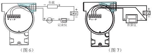 石蠟油靶式流量計(jì)接線圖